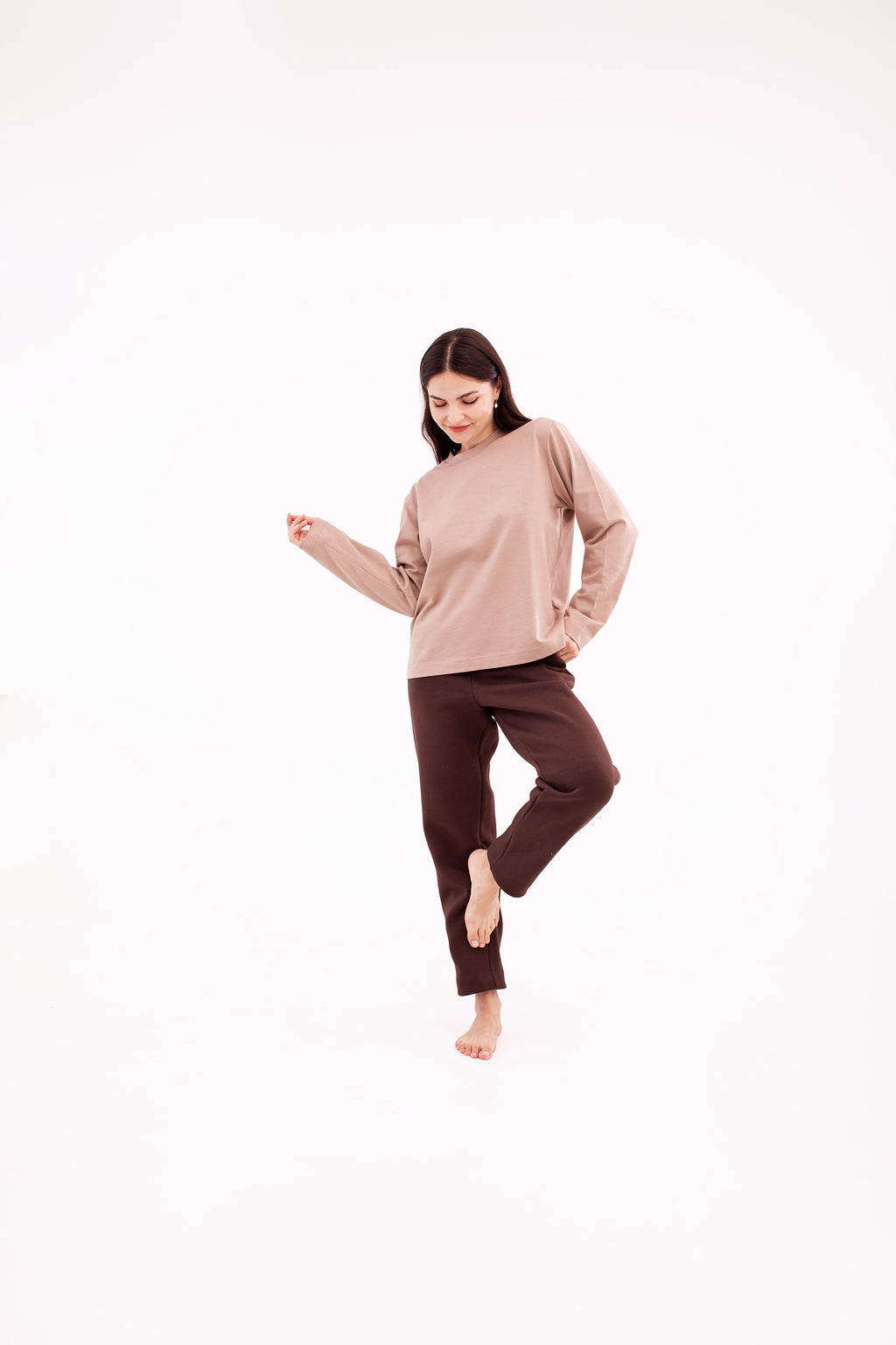 Basic Cotton Long sleeve t-shirt