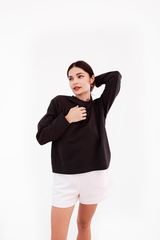 Basic Cotton Long sleeve t-shirt