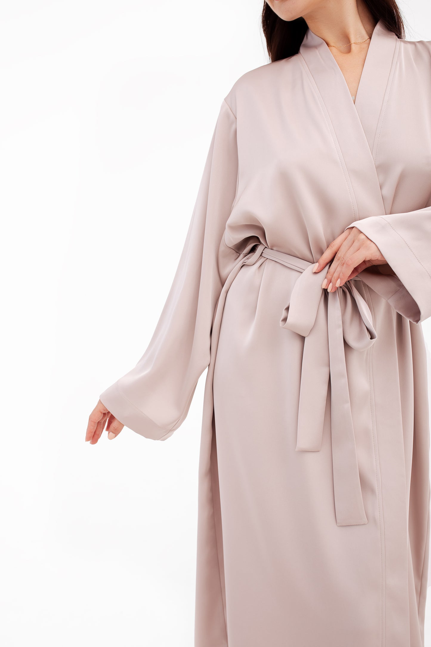 Luxury  Viscose Long Robe