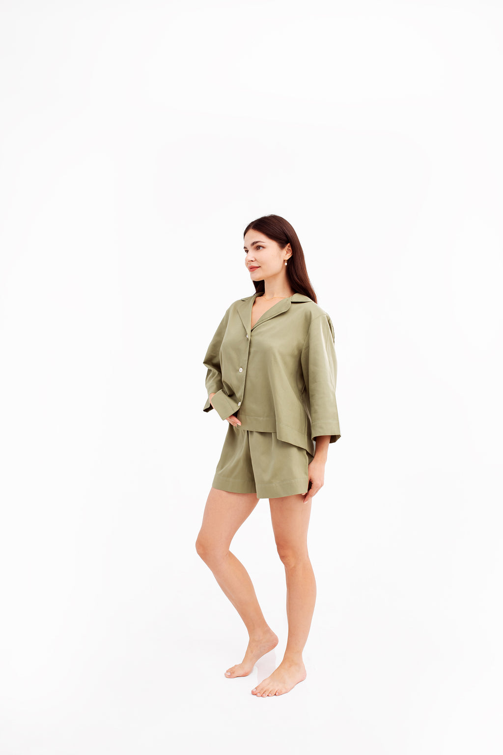 Sateen Cotton shorts