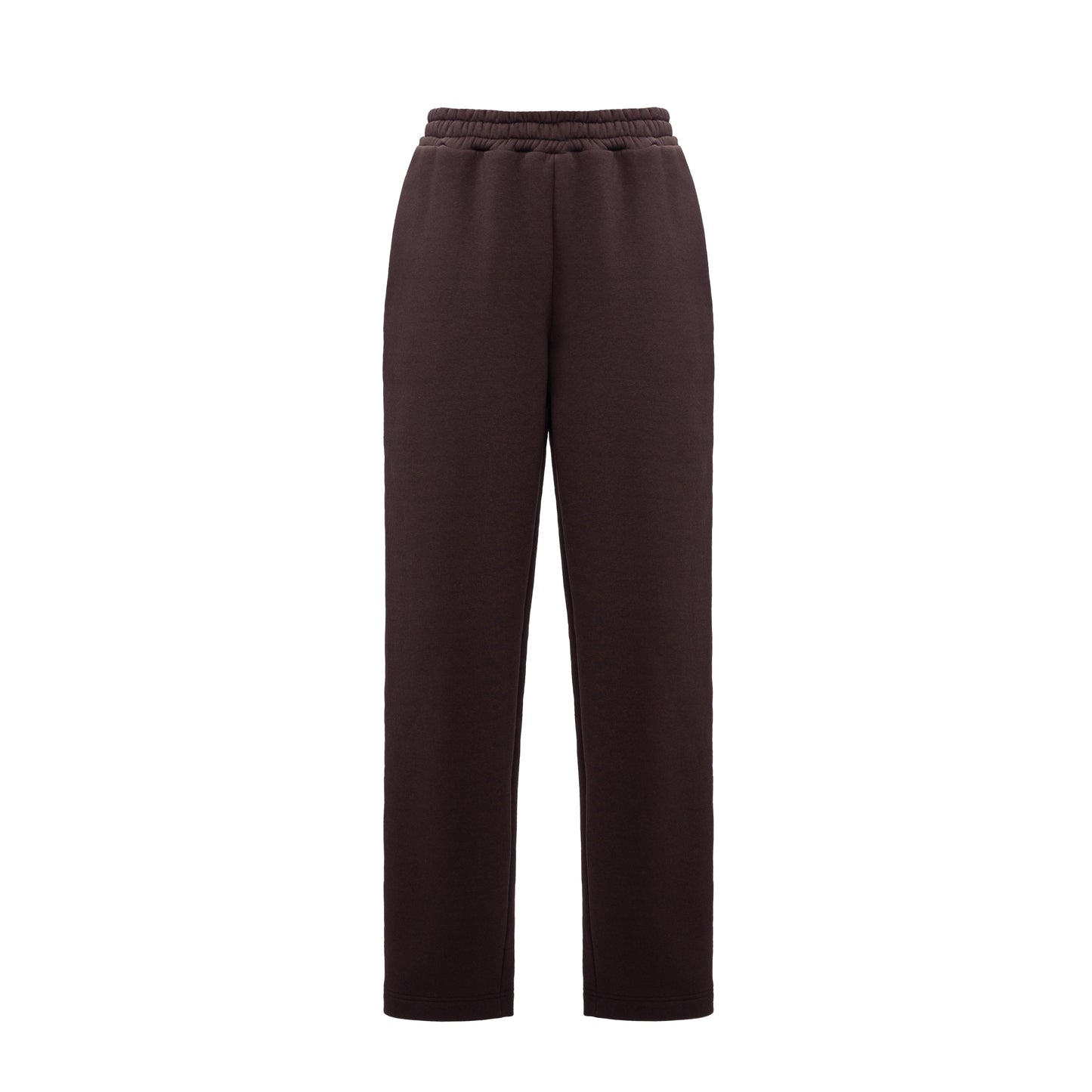 Basic Dark Brown Relaxed fit Pants